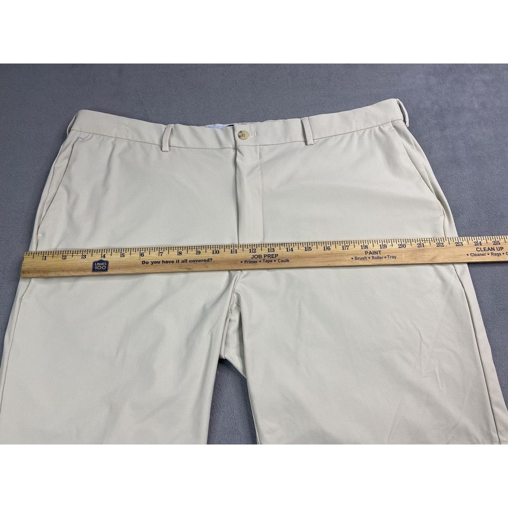 Peter Millar Crown Crafted Shorts Men 40 Beige Stealth Performance Golf Classic - Picture 7 of 9